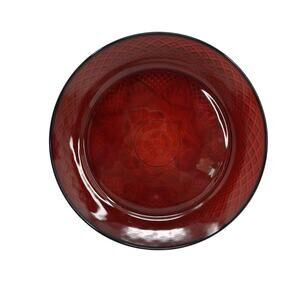 Luminarc Cristal D' Arques Durand Antique Ruby - 10” Dinner Plate